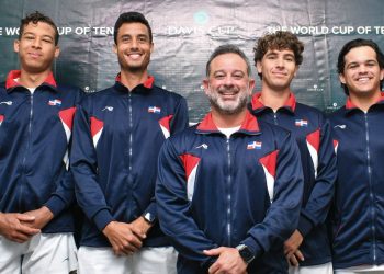 Equipo dominicano de Copa Davis se alista en Turquía para enfrentar a Ucrania