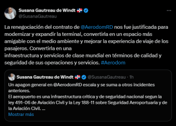 Exviceministra de Energía y Minas advierte sobre vulnerabilidad del AILA tras apagón este domingo