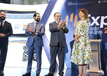 Raquel Peña encabeza inauguración de la Expo Mercado de Valores 2025