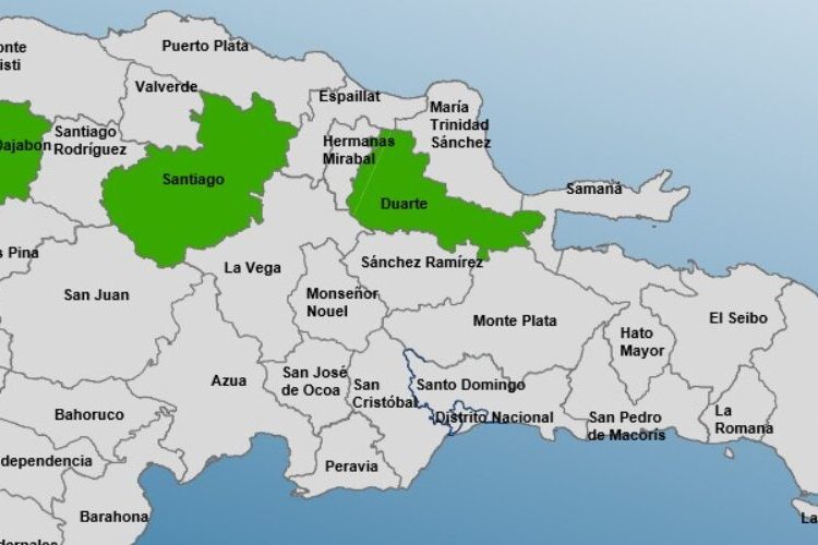 COE reduce a 3 las provincias en alerta verde por posibles inundaciones y crecidas de ríos