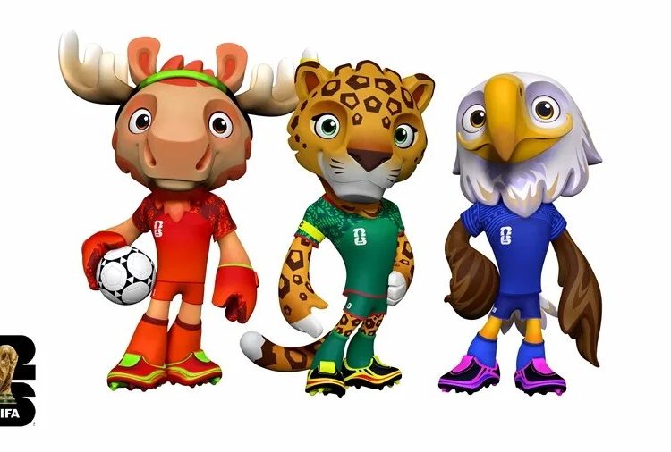La FIFA presenta a Maple, Zayu y Clutch, las mascotas oficiales del Mundial 2026