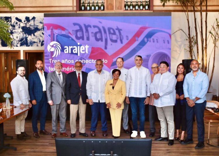 Arajet consolida a República Dominicana como el nuevo Hub aéreo de América en su tercer aniversario