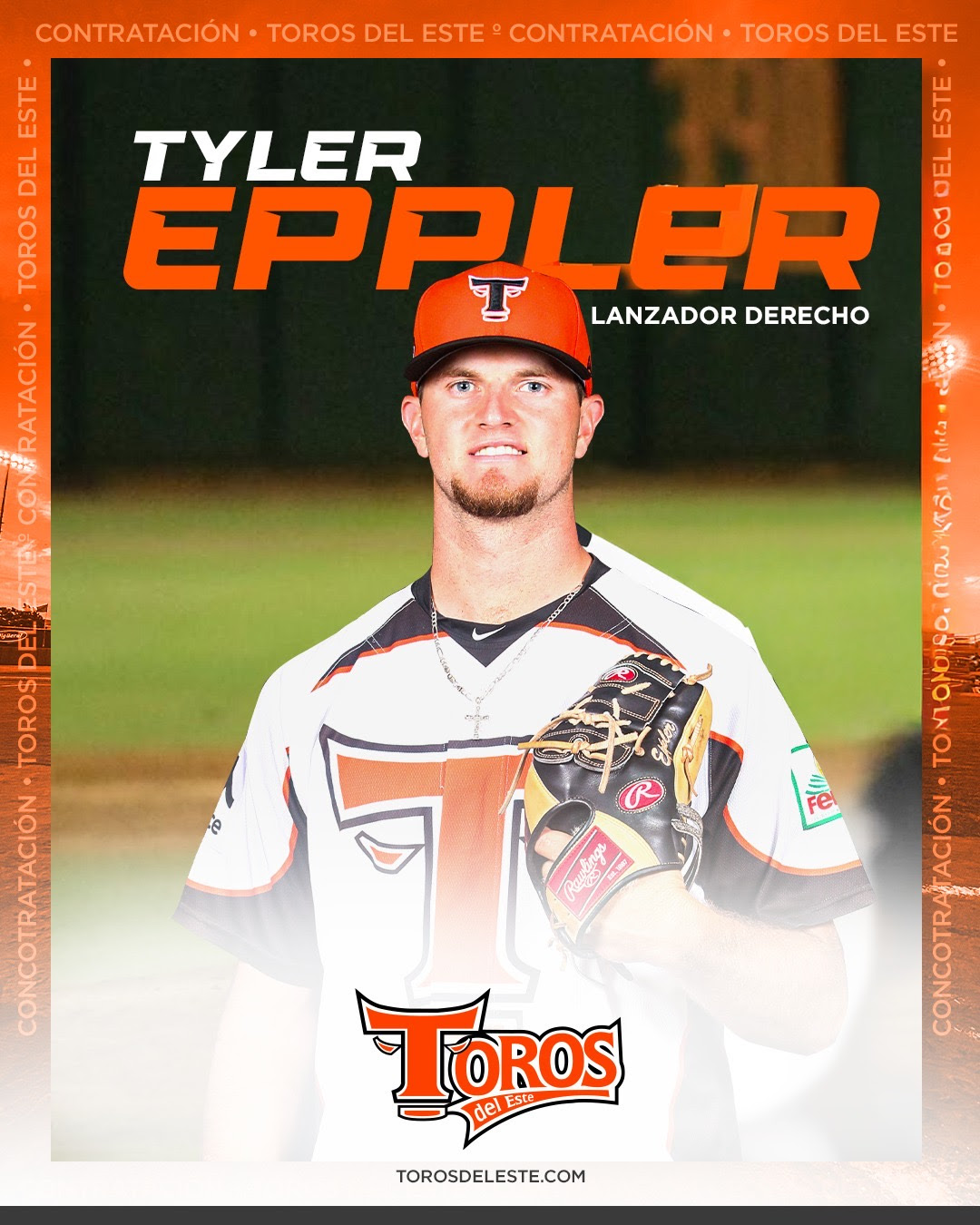 Tyler Eppler regresa a abrir partidos con los Toros del Este - Noticias de hoy en República Dominicana | De Último Minuto