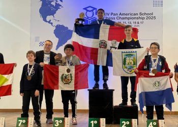 INEFI celebra hazaña de Ángel Lara, doble campeón panamericano de ajedrez escolar