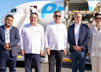 Llegada de primer vuelo de Amazon Air convierte a República Dominicana en hub logístico del Caribe