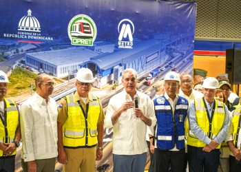 Abinader califica como un éxito prueba del Metro en Los Alcarrizos; reitera apertura en febrero de 2026