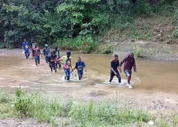 Detienen a 11 nacionales haitianos próximo a rio Guayubín en Santiago Rodríguez
