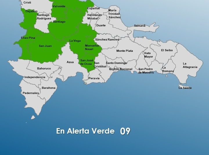 COE amplía a 9 las provincias en alerta por crecidas e inundaciones