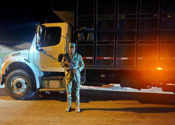 Ejército detiene seis camiones que transportaban 117 reses en Montecristi