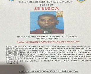 Policía Nacional captura en Jarabacoa a prófugo acusado de asociación de malhechores, uso de armas y otros delitos