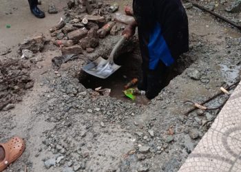 Brigadas del Ayuntamiento de Sabana Yegua enfrentan efectos de lluvias torrenciales