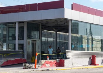 Estación Pedro Francisco Bonó del Metro reabre tras accidente del viernes