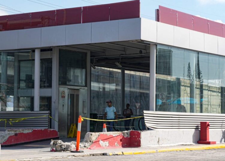 Estación Pedro Francisco Bonó del Metro reabre tras accidente del viernes
