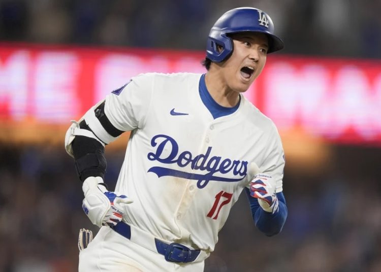 Ohtani impone nueva marca de cuadrangulares en la historia de los Dodgers