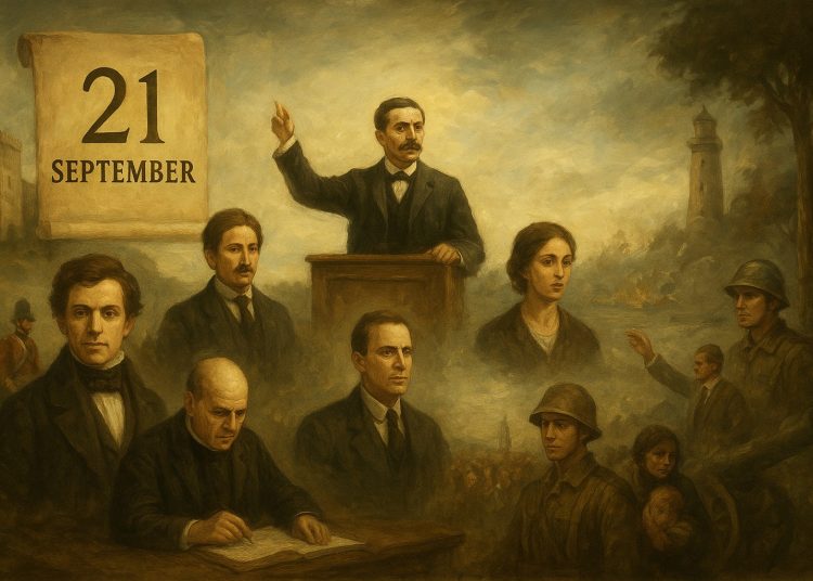 Efemérides del 21 de septiembre