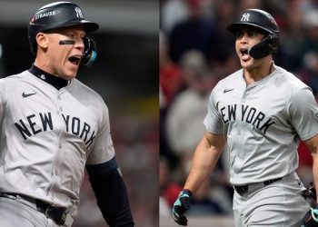 Dos HR de Stanton y el 52 de Judge mantienen encendidos a los Yankees