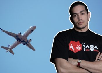 ¡La vida no es fácil Giuseppe! El modelo fue afectado por apagón en el AILA mientras regresaba al país