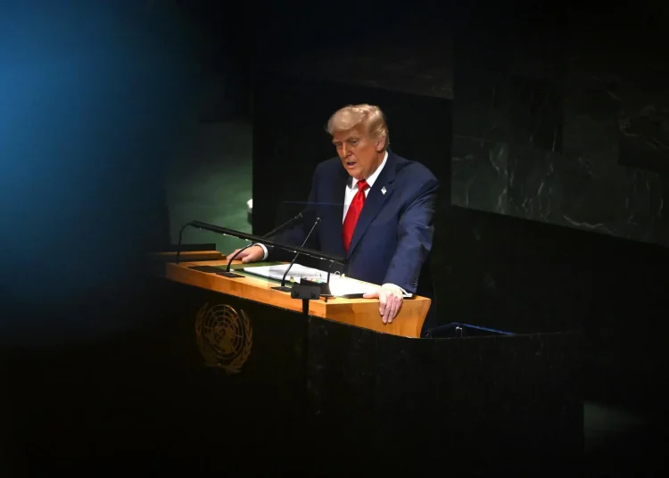 Trump exige a la ONU investigar fallos de escalera y teleprónter en su discurso