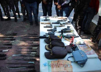Incautan 14 armas caseras, sustancia ilícita durante operativo en El Cercado, San Juan