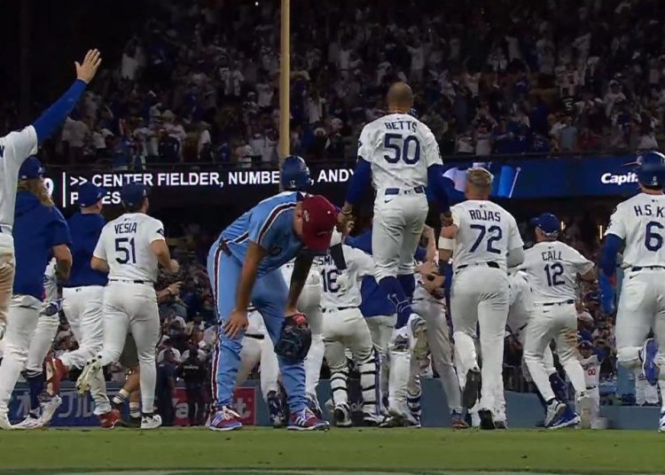 Dodgers eliminan a Filis y avanzan a su cuarta Serie de Campeonato en la década