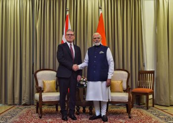 Modi y Starmer abordan la seguridad en el Indo-Pacífico y los conflictos en Gaza y Ucrania