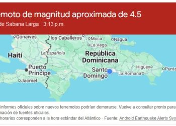 ¿Y tú lo sentiste? Se registra temblor de tierra con magnitud de 4.5