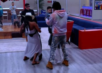 Emotiva sorpresa: los hijos de La Perversa llegan a “La Casa de Alofoke 2” para celebrar el primer año del más pequeño