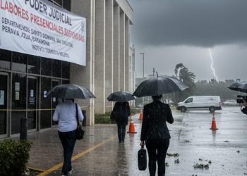 Poder Judicial suspende labores presenciales en cinco departamentos por paso de tormenta Melissa