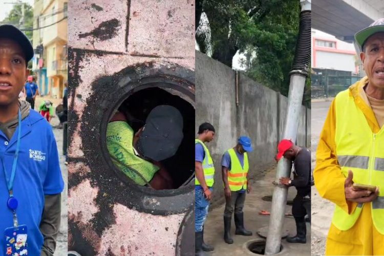 Brigadistas de la Alcaldía del DN siguen en las calles mitigando efectos de las lluvias