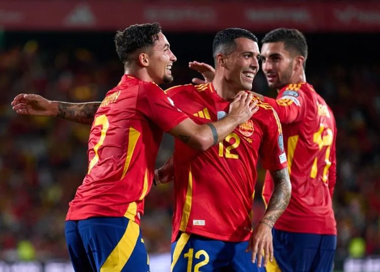 España vence 2-0 a Georgia y se consolida en el camino hacia el Mundial 2026