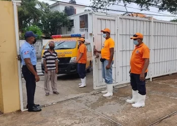 Casi medio centenar de personas en albergues en República Dominica por la tormenta Melissa