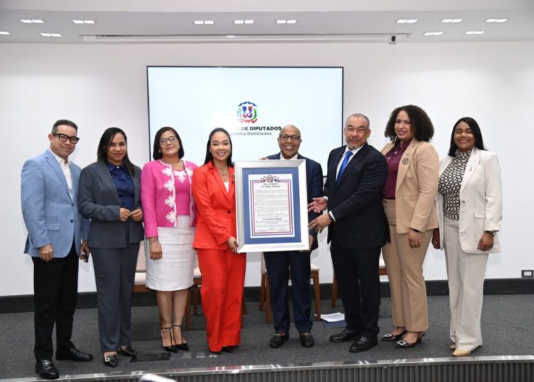 Cámara de Diputados reconoce a Laura Jiménez Pimentel, dominicana destacada en los Estados Unidos