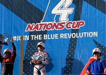 Niño Dominicano Ethan Pichardo Bello gana la T4 Nations Cup y se convierte en Campeón Mundial de Kartismo en España