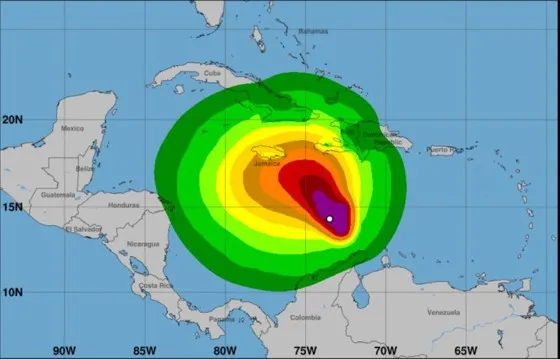 Aumentan a 12 las provincias en alerta roja por tormenta tropical Melissa