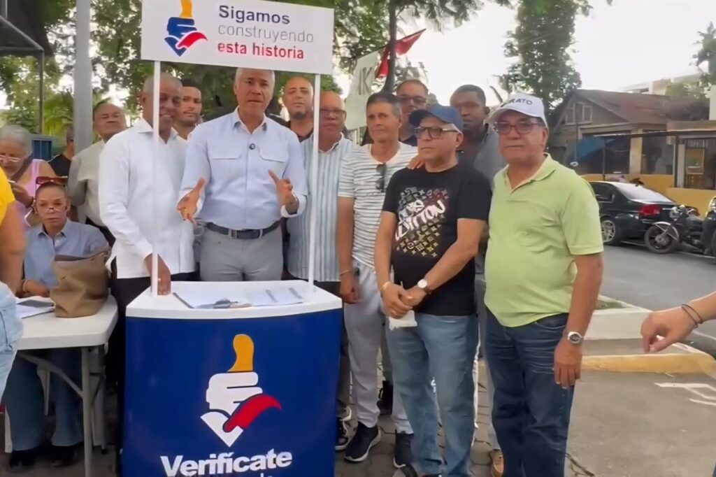 PRM realiza jornada simultánea de verificación en 41 zonas del municipio de Santiago