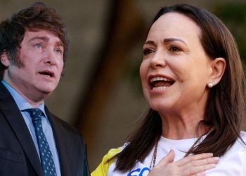 Milei felicita a la opositora venezolana María Corina Machado por Premio Nobel de la Paz