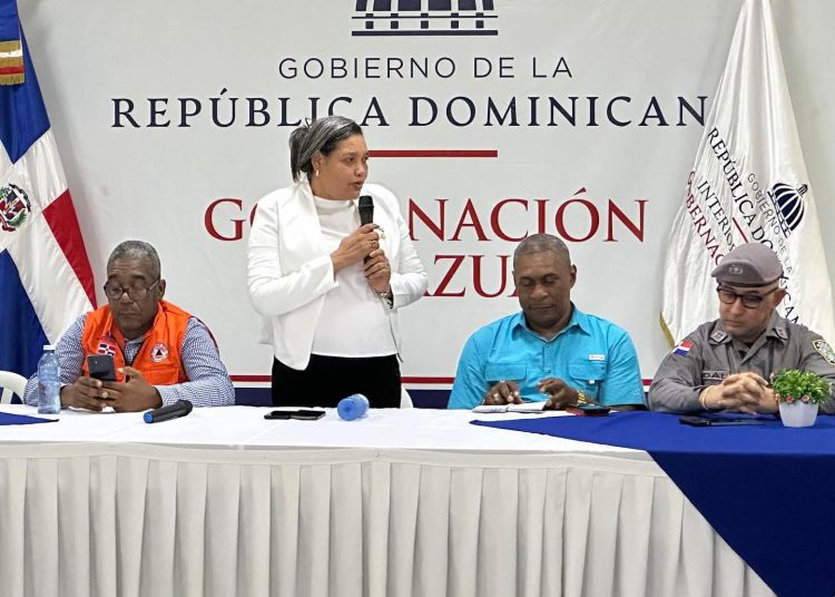 Gobernación de Azua activa Comité de Prevención ante el paso de la tormenta Melissa