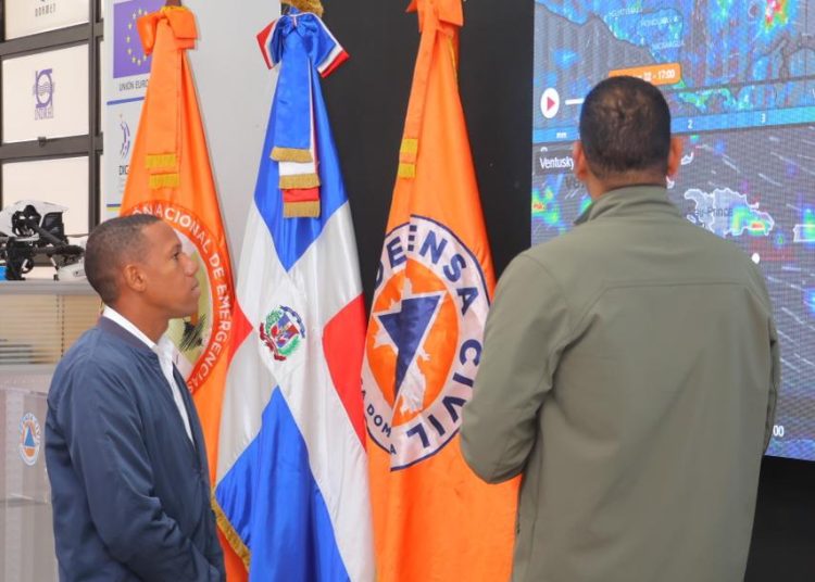 Regidor Wilkin Martínez supervisa planes de emergencia ante el paso de la tormenta tropical Melissa