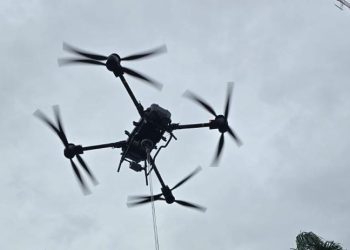 Unidad de Drones del 9-1-1 se prepara para apoyar las operaciones de asistencia ante los efectos del fenómeno meteorológico Melissa