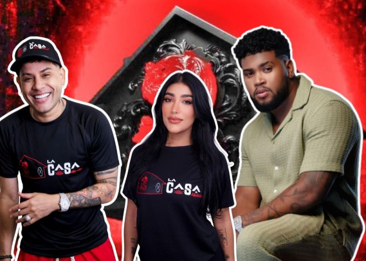 Chris Lebrón pone el toque musical en la Casa de Alofoke 2 junto a Shadow Blow y Daniela Barranco