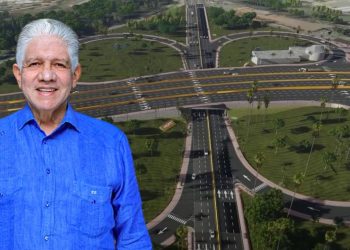Eduardo Estrella asegura trabajos en el Km 9 de la Autopista Duarte avanzan con labores nocturnas