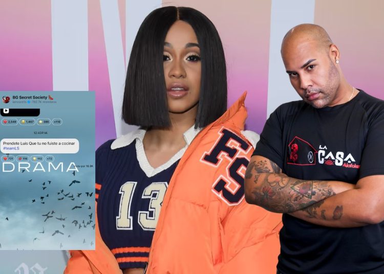 Cardi B a su estilista en La Casa de Alofoke: «Préndete Luis, que tu no fuiste a cocinar»