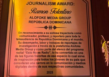 GAHLEP reconoce al periodista Ramón Tolentino junto a altos mandos militares nacionales e internacionales