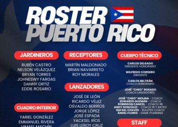 Puerto Rico anuncia roster para enfrentar a República Dominicana en el “Showdown 2025”