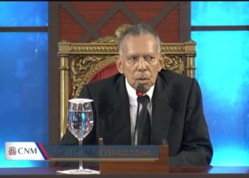 Aspirante al TSE protagoniza tenso intercambio con el presidente Abinader durante vistas del CNM