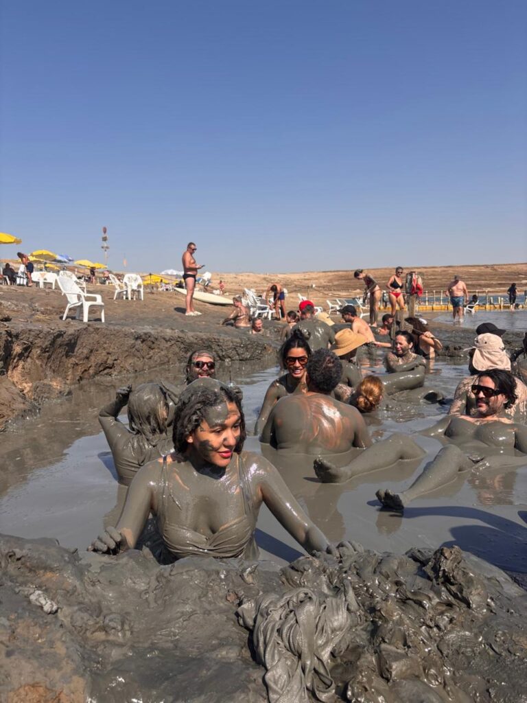 Delegación dominicana vive una experiencia única en el Mar Muerto - Noticias de hoy en República Dominicana | De Último Minuto