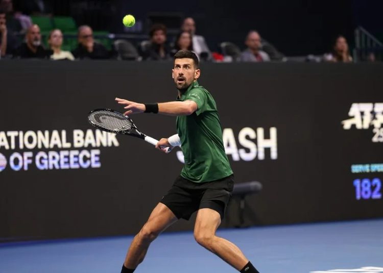 Djokovic conquista Atenas pero renuncia a las Finales ATP por lesión en el hombro