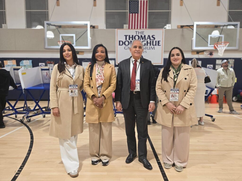 Erica Reyes participó como observadora internacional en las elecciones municipales de Nueva York - Noticias de hoy en República Dominicana | De Último Minuto