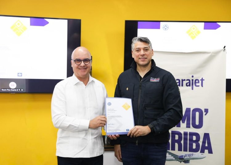 Arajet se convierte en la primera aerolínea dominicana en lograr registro IOSA de IATA
