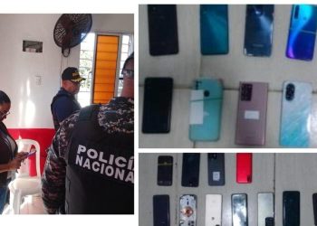 PN y MP incautan decenas de celulares en allanamientos contra el robo y venta ilegal en Santiago